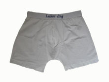 Herenboxershort katoen (wit) 